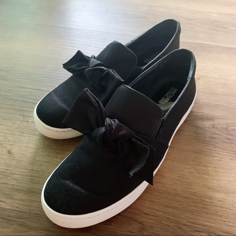 Michael Kors Slip On Sneakers with Bow